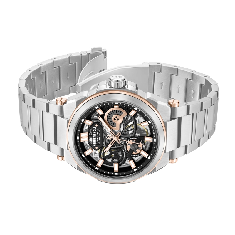 Kenneth Cole Automatikuhr Automatikuhr Barclay silber(Image 3)