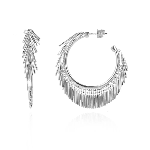 LOTT.gioielli CL Earrings Vibes Creole Round  Silver Creole