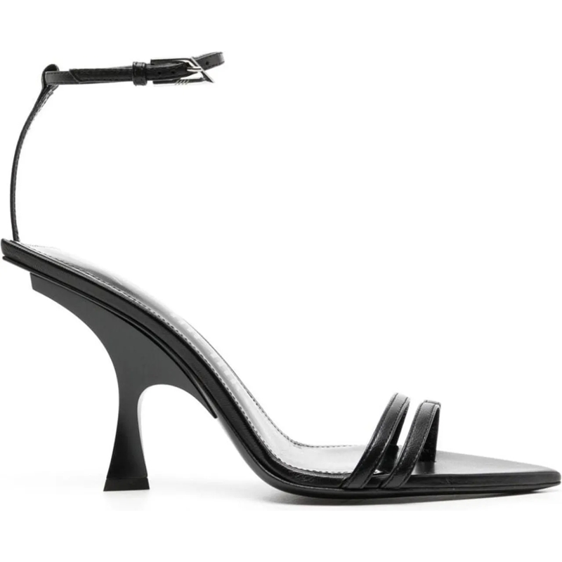 The Attico Sandalen The Attico Ester Mismatch 95 Sandals schwarz