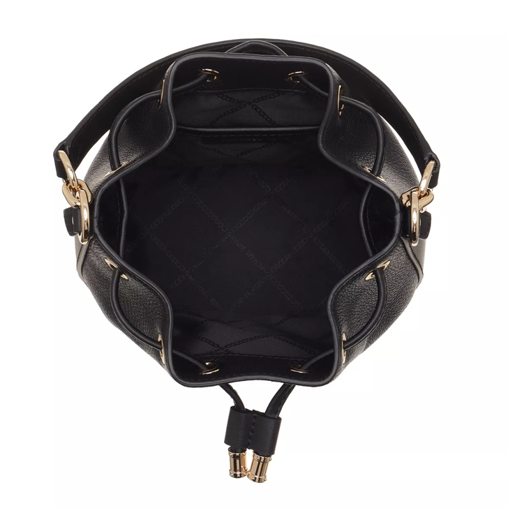 Michael kors black bucket purse hot sale