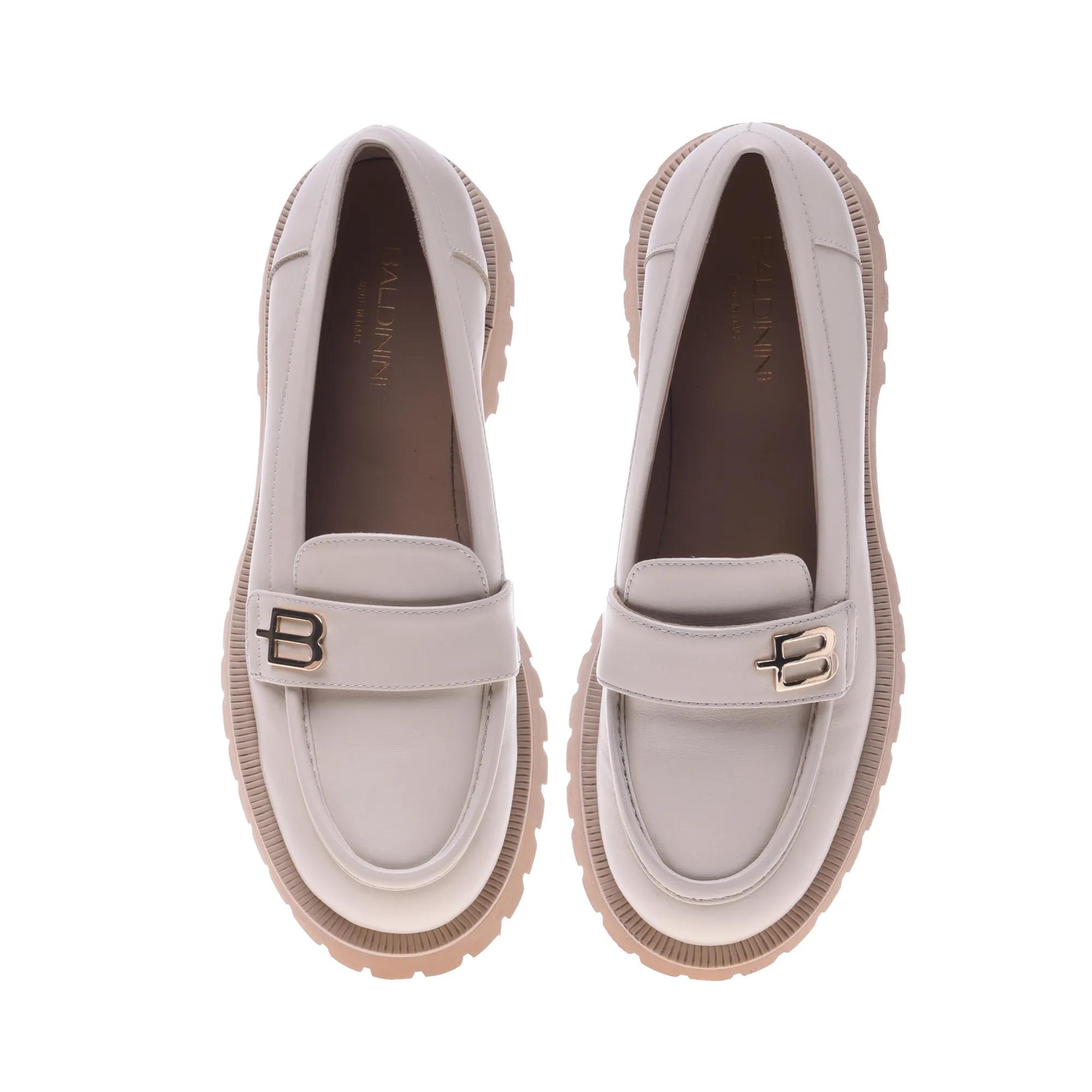 Thumbnail - Baldinini Loafer - MOKASSIN BALDININI - Gr. 38,5 (EU) - in Creme - für Damen