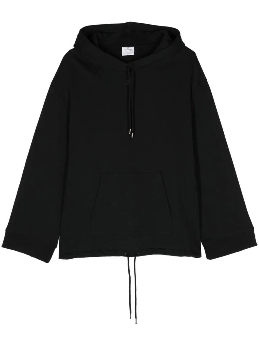 Thumbnail - Courrèges - Black Cotton Sweatshirt - Größe S - schwarz