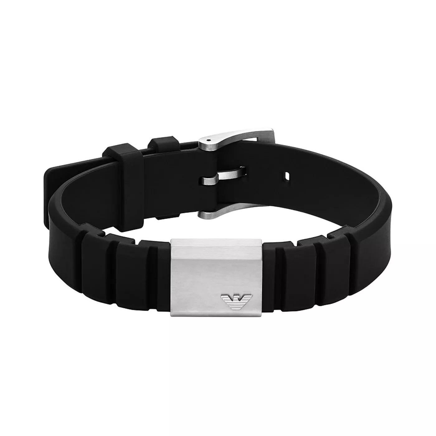 Emporio Armani Emporio Armani Eagle Logo Schwarze Armband EGS3079 Schwarz