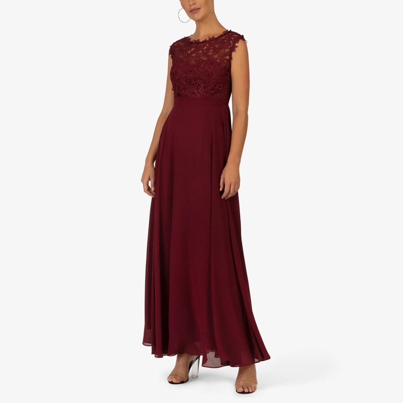 Kraimod Kleid Kleid bordeaux(Image 3)