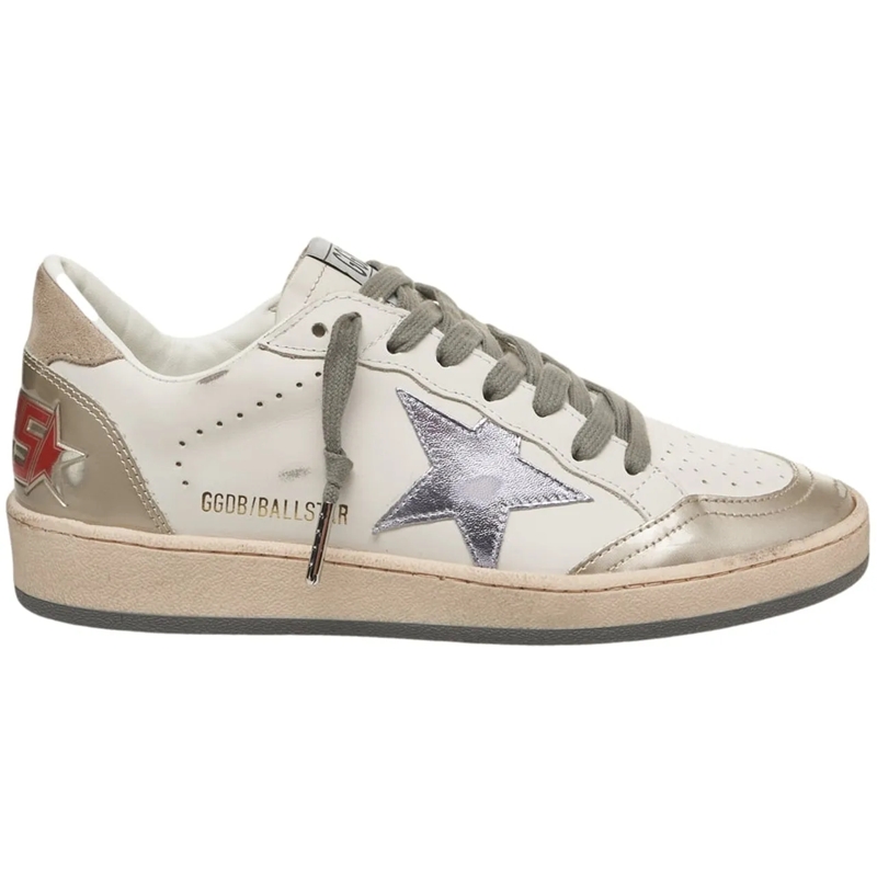 Golden Goose Low-Top-Sneaker Sneakers 'Ball Star' weiß
