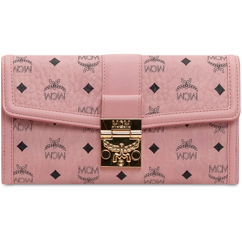MCM Geldbörse Portafoglio Tracy Large rose