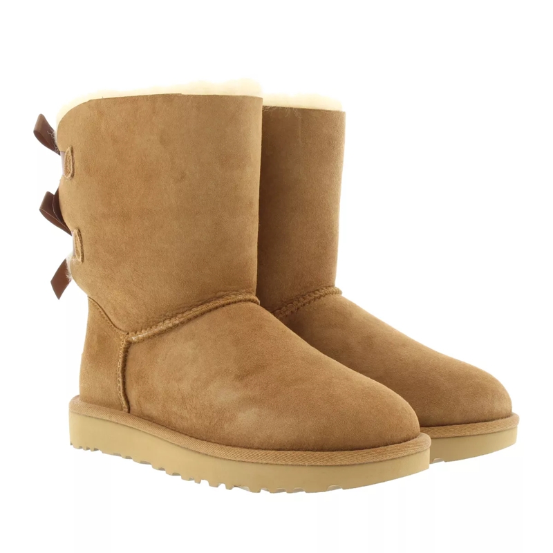 UGG Winterboots W Bailey Bow Ii Chestnut