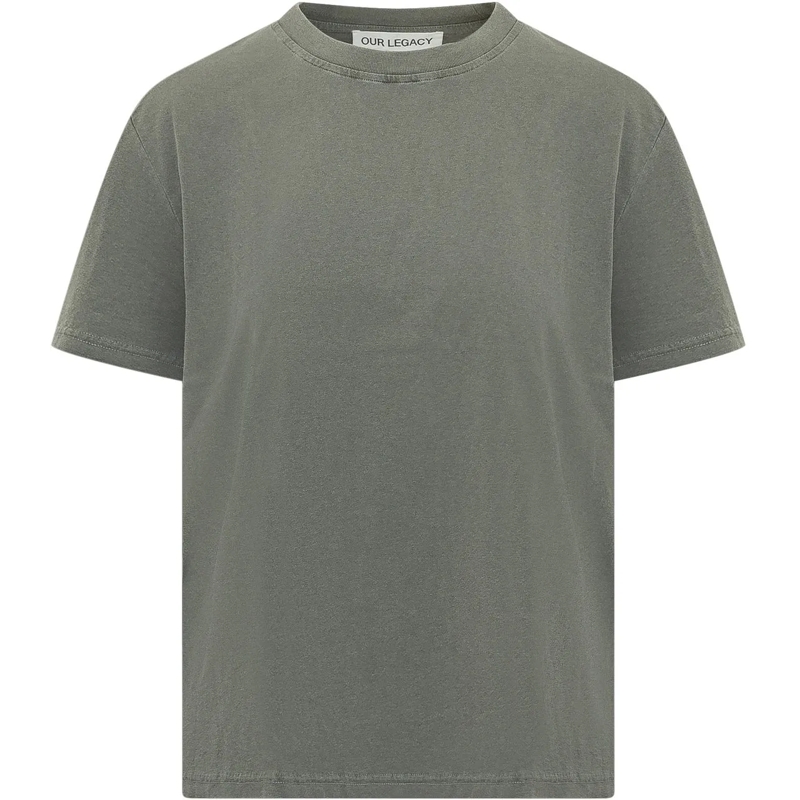 Our Legacy T-Shirt T-shirt Classic con Girocollo grün