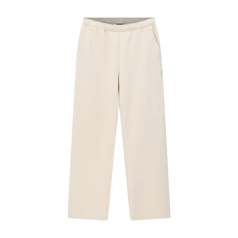 Peak Performance Pantalon en tissu Hose aus Baumwoll-Mix weiß