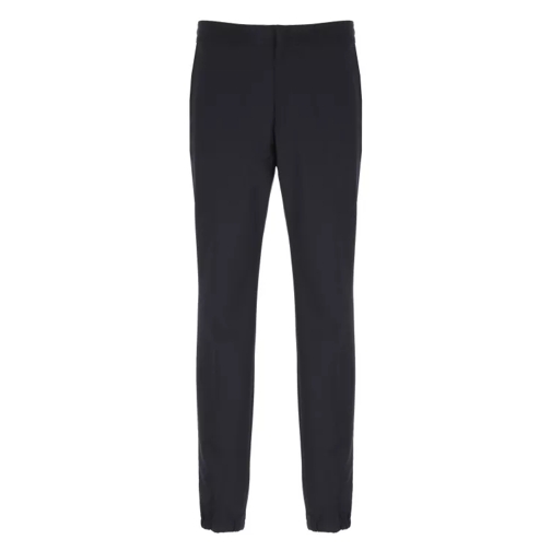 Zegna Blue Zegna Wool Pants Black 