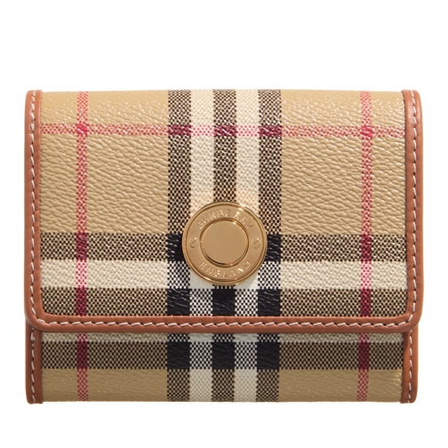 Burberry Lancaster Archive Beige Portefeuille à trois volets