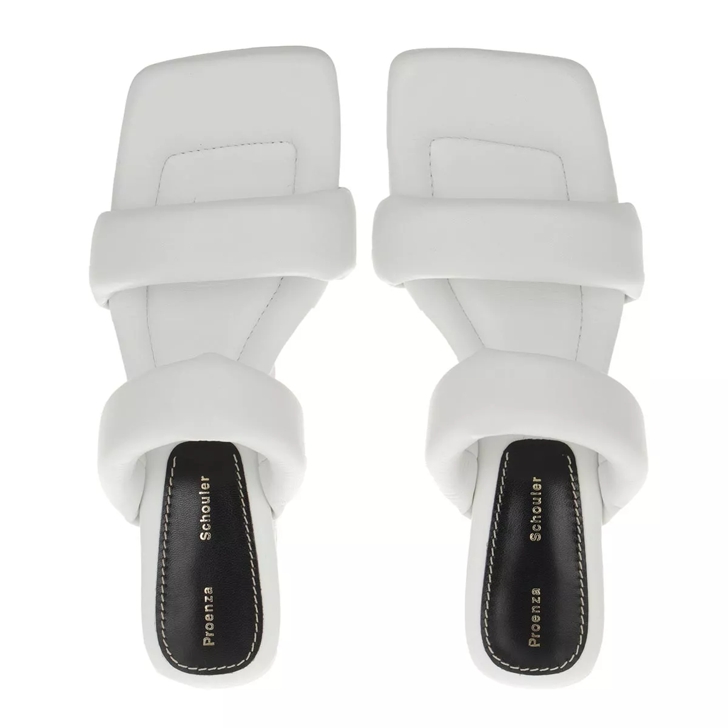 Proenza Schouler Cecil Padded Sandal White Mule