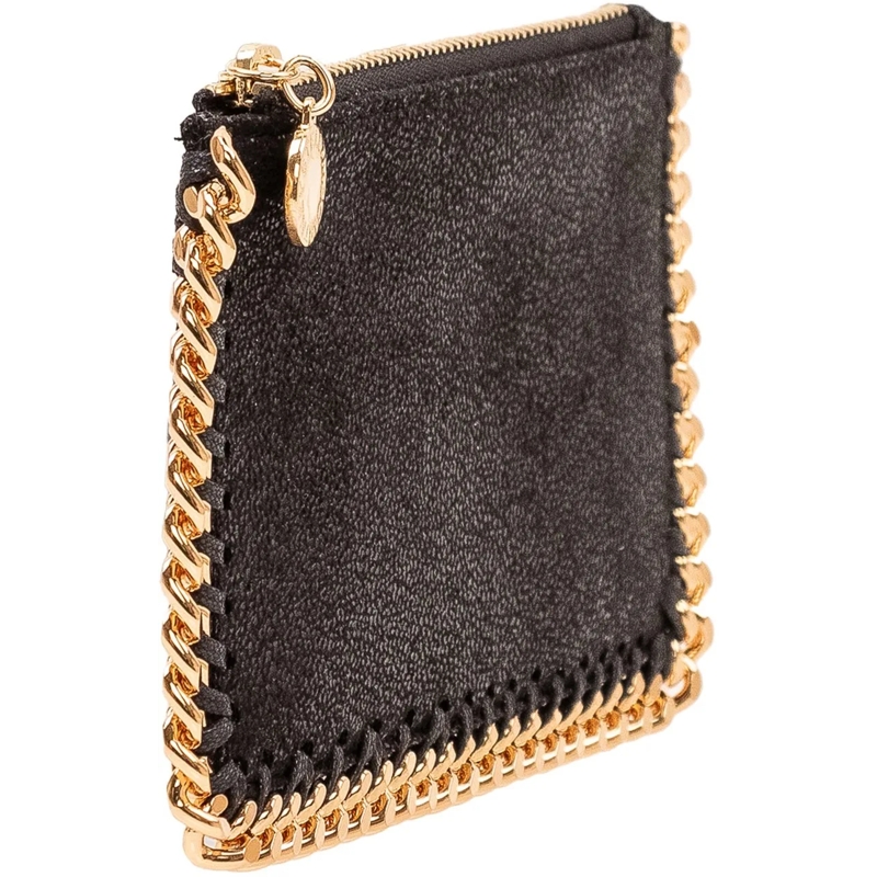 Stella McCartney Geldbörse Falabella Porta Carte con Zip schwarz(Image 2)