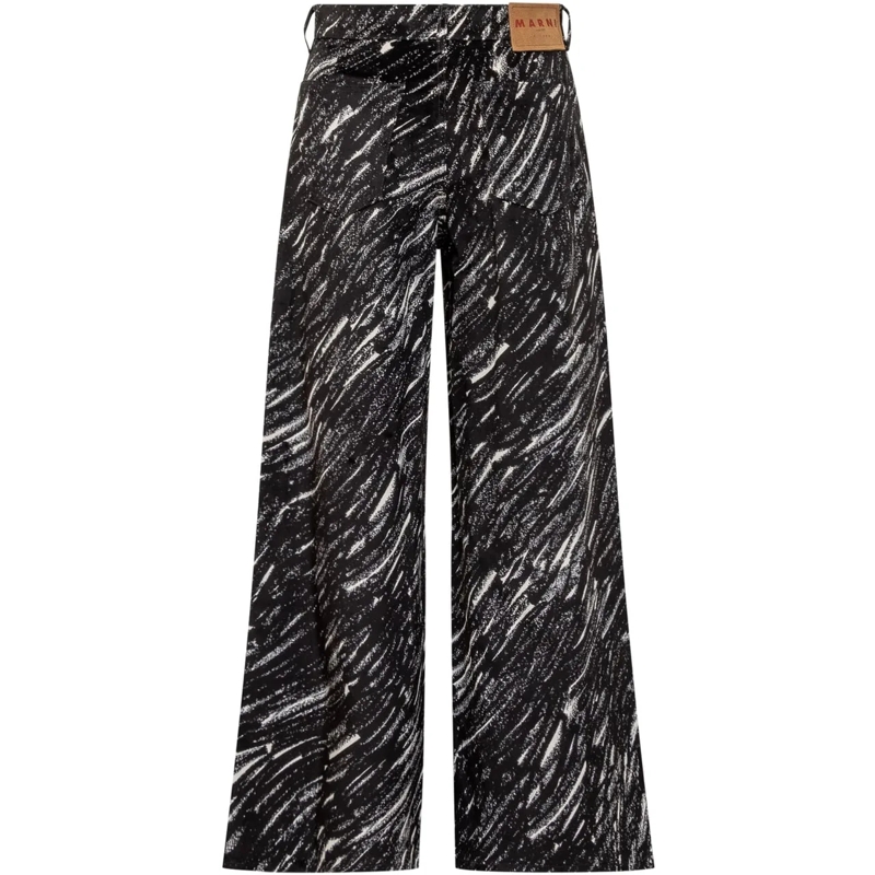 Marni Jeans Boyfriend Pantalone schwarz(Image 2)
