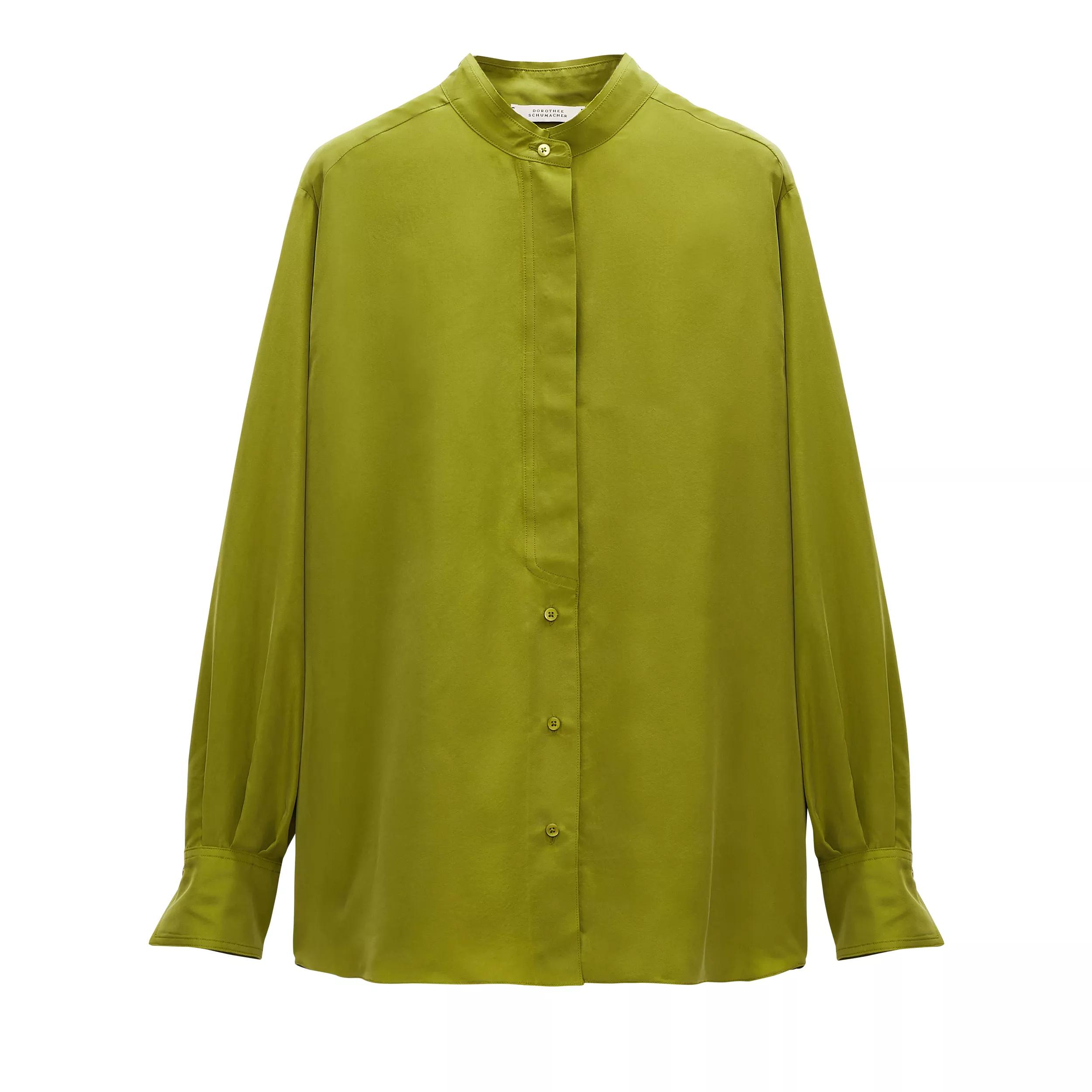 Thumbnail - Dorothee Schumacher - HERITAGE EASE Bluse - Größe 1 - grün