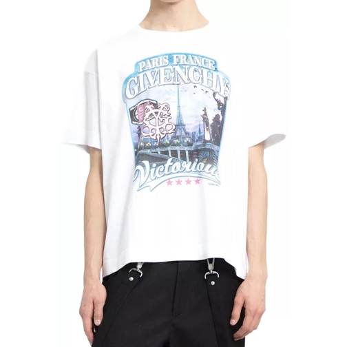 Givenchy World Tour Boxy Fit T-Shirt White 