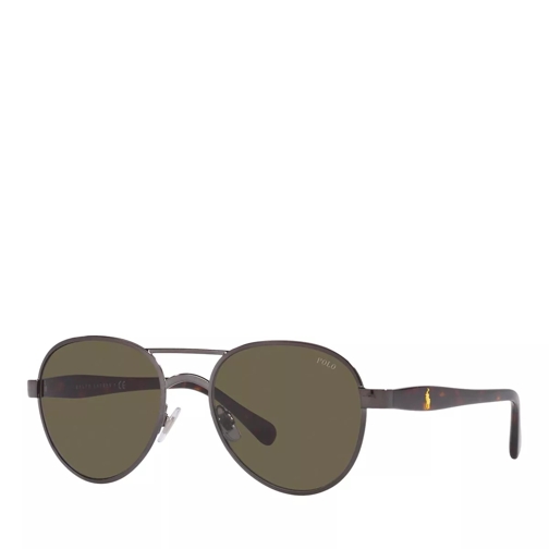 Polo Ralph Lauren Sunglasses 0PH3141 Shiny Dark Gunmetal Lunettes de soleil