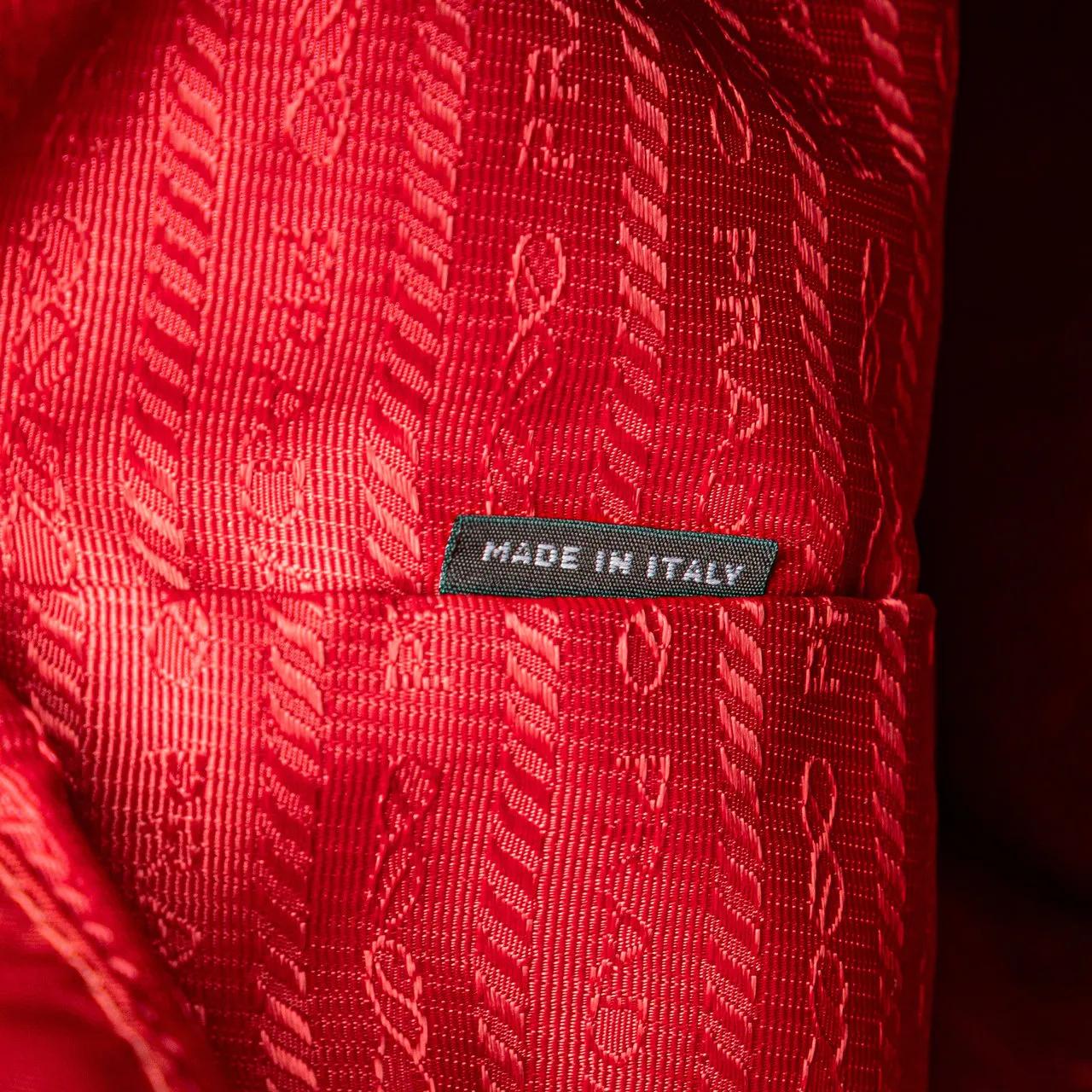 Thumbnail - Prada Hobo Bags - Tessuto Drawstring Pouch - Gr. unisize - in Rot - für Damen