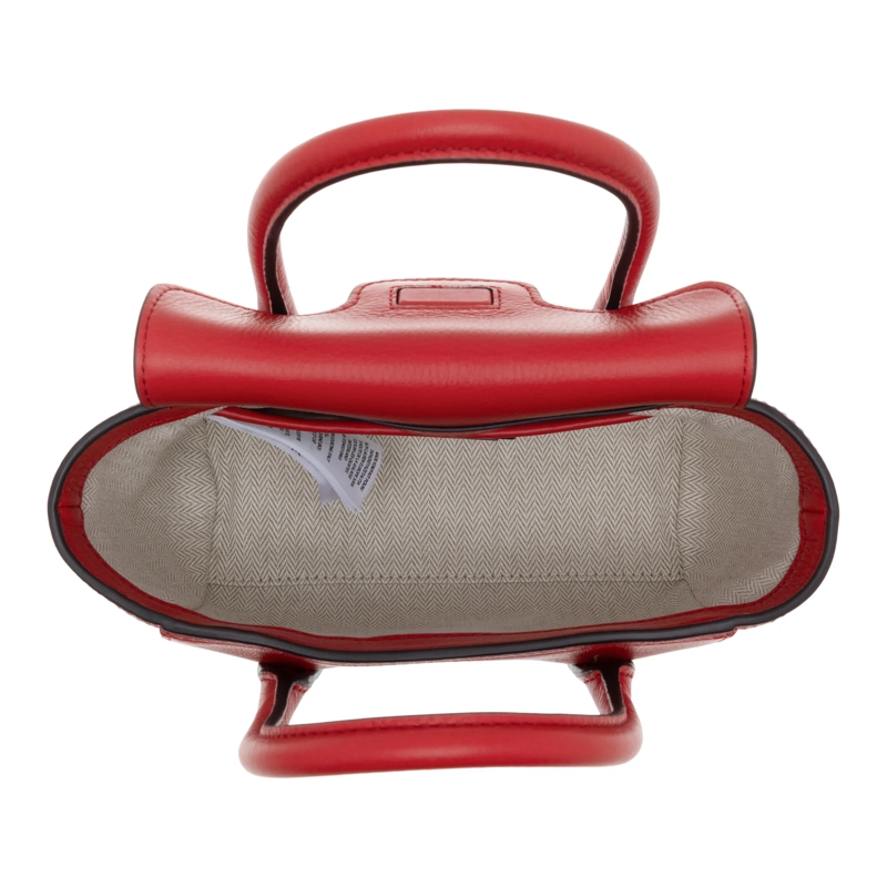 Lauren Ralph Lauren Satchel Tnnr Sm Schl-Satchel-Small Bright Vermillion(Image 6)