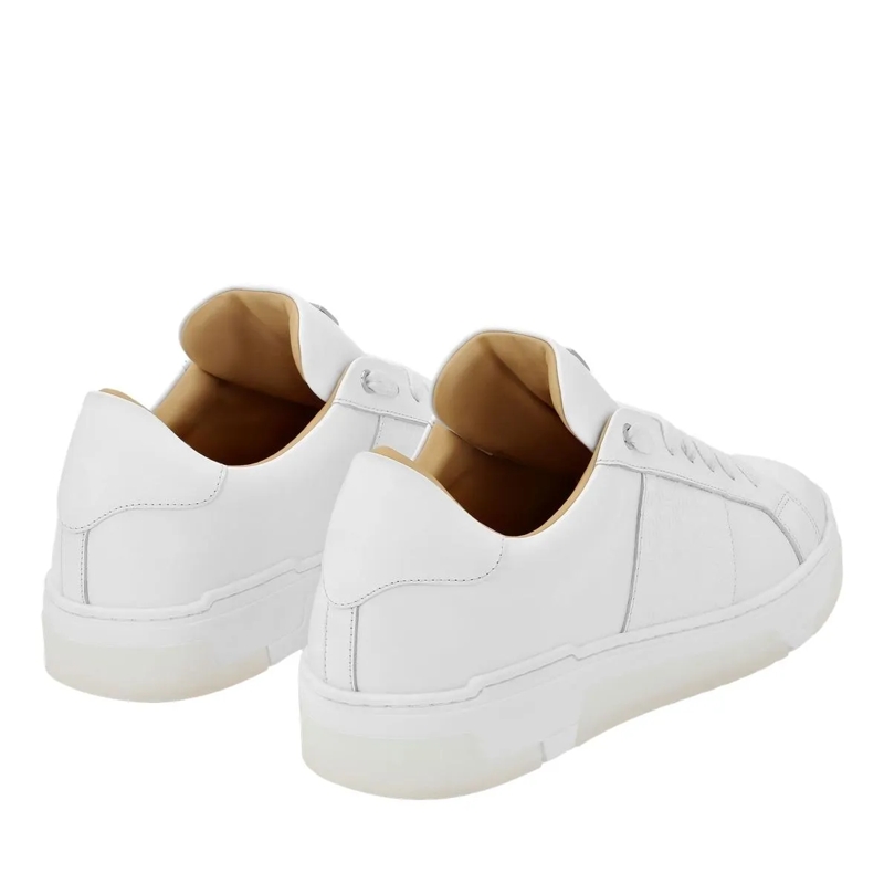 Philipp Plein Low-Top-Sneaker Lo-Top Turnschuhe Monogram weiss(Image 2)
