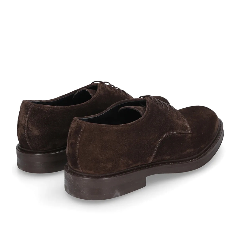 Heinrich Dinkelacker Schnürschuhe Schnürer Florenz Plain V dunkel-braun(Image 3)