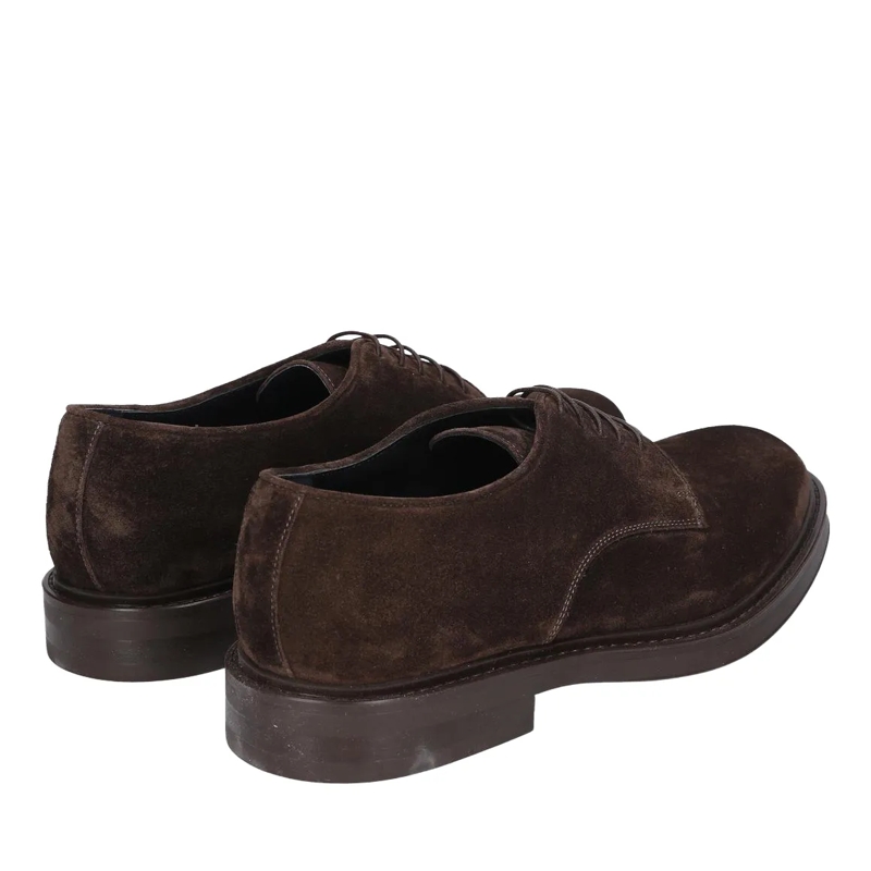 Heinrich Dinkelacker Schnürschuhe Schnürer Florenz Plain V dunkel-braun(Image 3)
