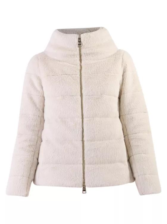 Herno faux fur on sale coat