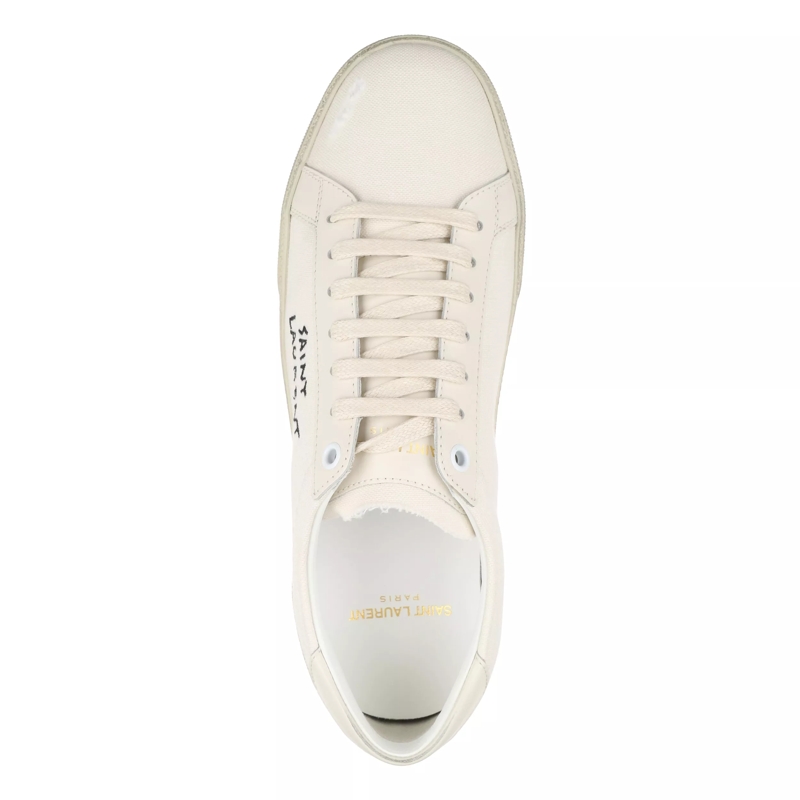 Saint Laurent Lage-top sneaker Saint Laurent Signature Sneaker Panna(Image 4)