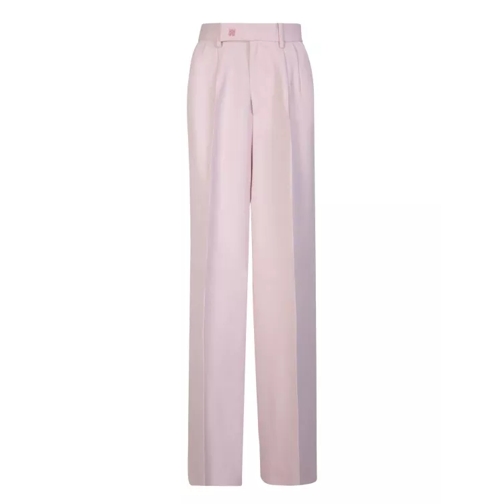 Amiri Pink Double Pleated Trousers Pink Broeken