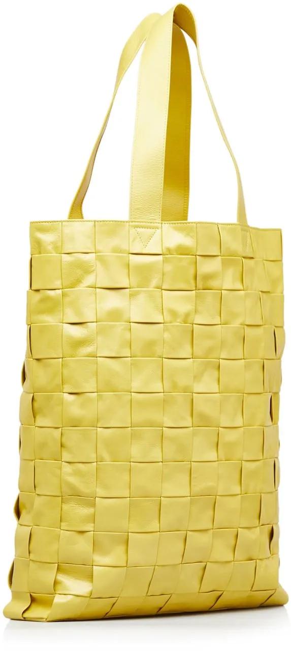 Thumbnail - Bottega Veneta Shopper - Nappa Maxi Intrecciato Cassette Tote - Gr. unisize - in Gelb - für Damen