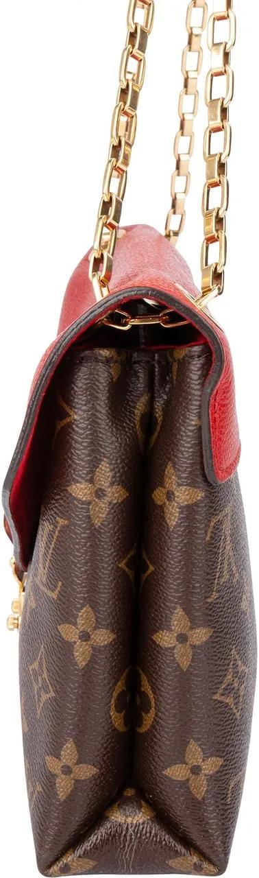 Thumbnail - Louis Vuitton Crossbody Bags - Louis Vuitton Canvas Monogram Pallas Chain Crossbo - Gr. unisize - in Braun - für Damen