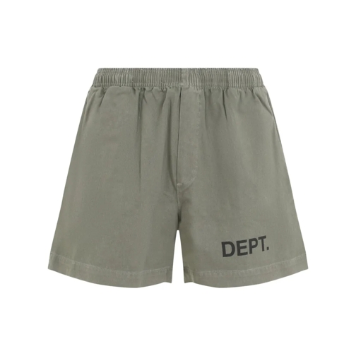 Gallery Dept. Legere Shorts Green Cotton Logo Zuma Short Green