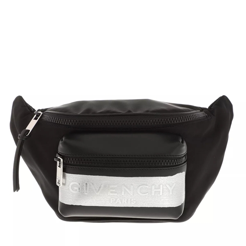 Givenchy Light 3 Bum Bag Nylon Black/Silver Crossbody Bag