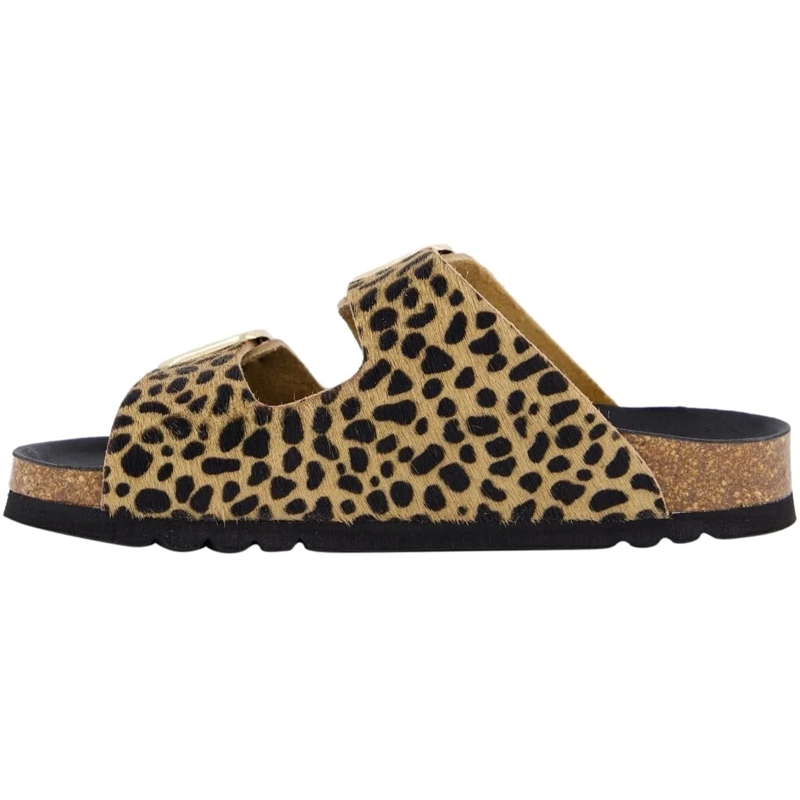 SCHOLL Slides Dames Noelle Slipper Leopard beige(Image 2)
