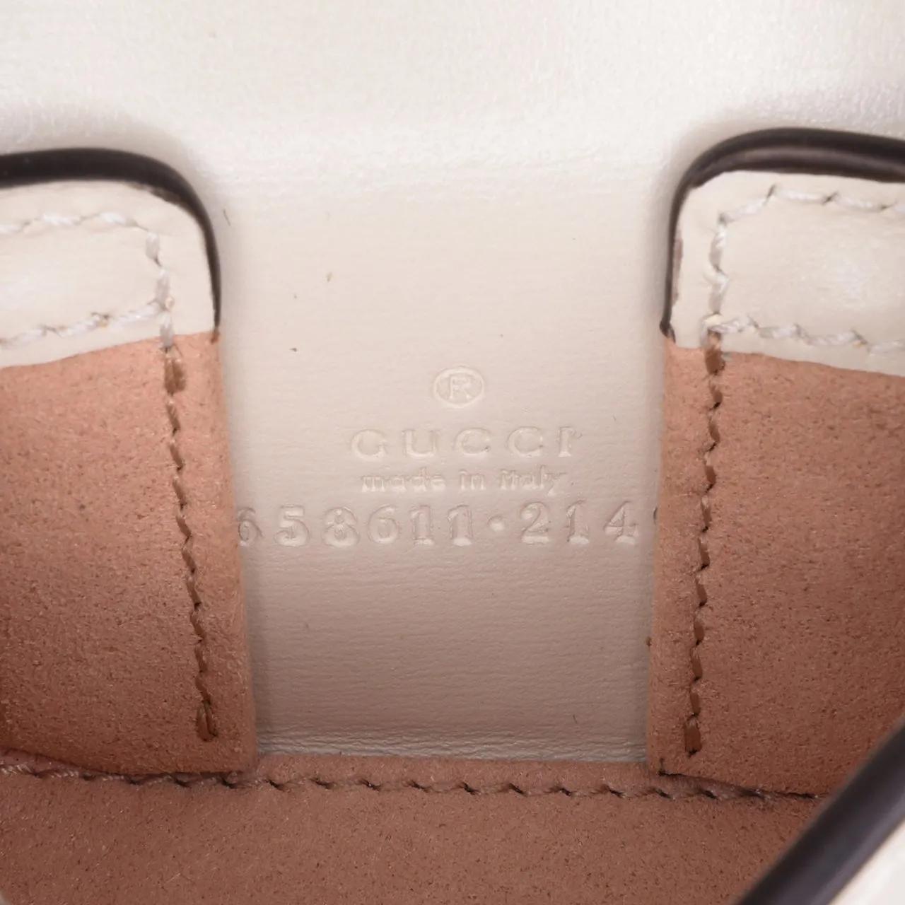 Thumbnail - Gucci Hobo Bags - 2016-2024 Calfskin Horsebit 1955 AirPods Case Cros - Gr. unisize - in Braun - für Damen