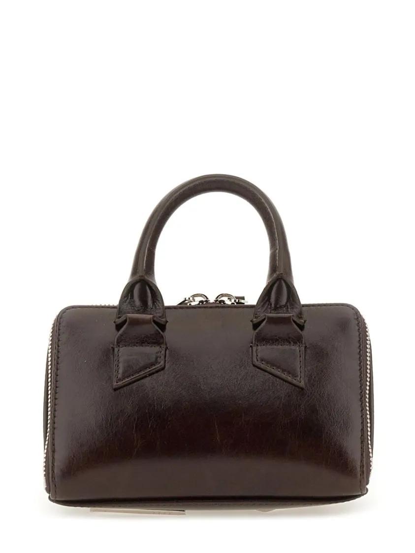 The Attico Crossbody bags Mini "Friday" Bag in bruin