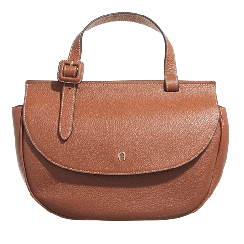 AIGNER Satchel Miranda Cognac Brown