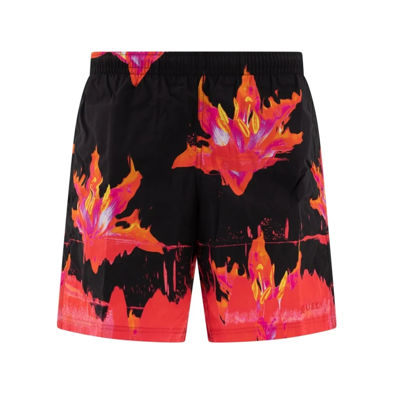 Alexander McQueen  Printed Swim Shorts Multicolor