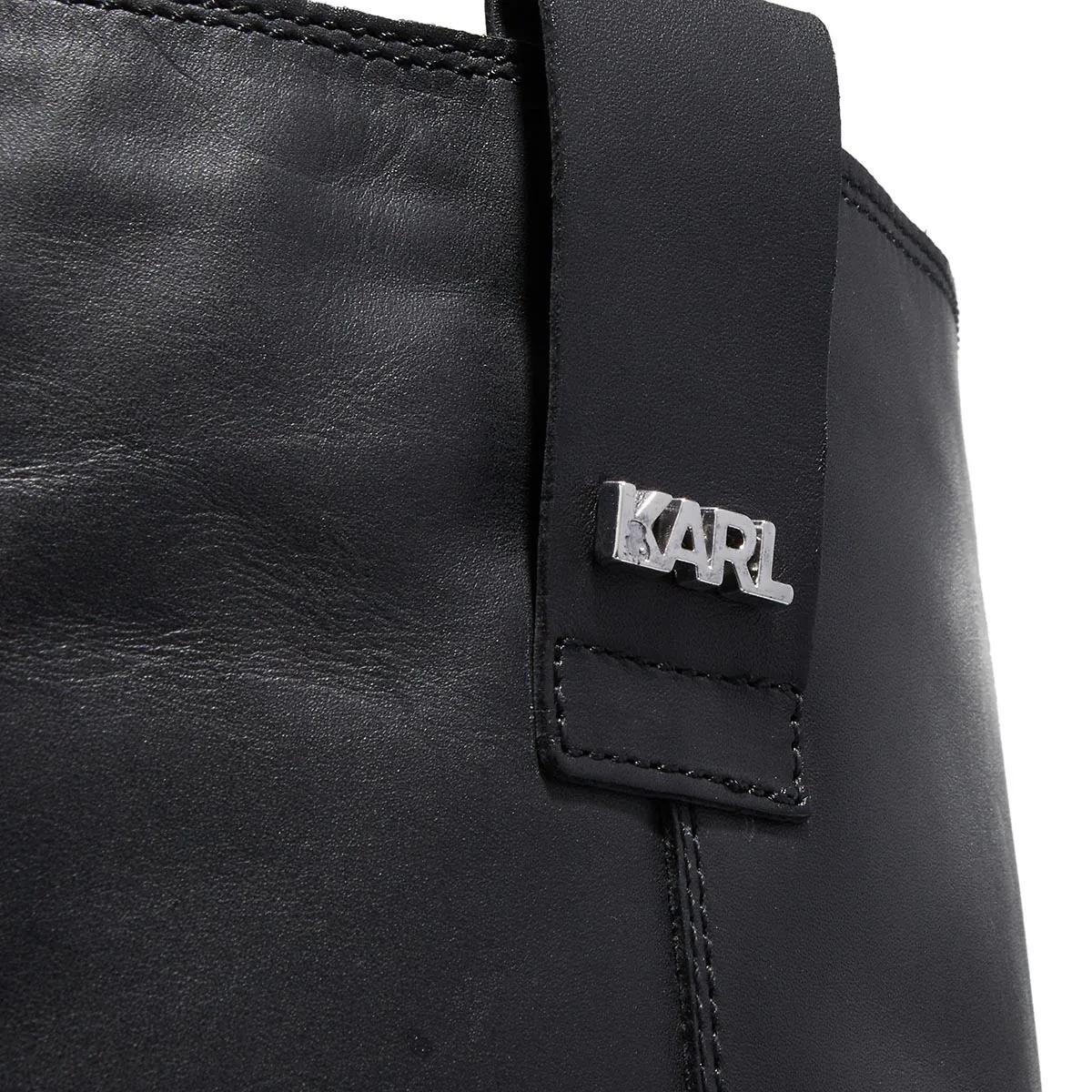 Thumbnail - Karl Lagerfeld Stiefel & Boots - Brooklyn Hi Leg Boot Lined - Gr. 41 (EU) - in Schwarz - für Damen