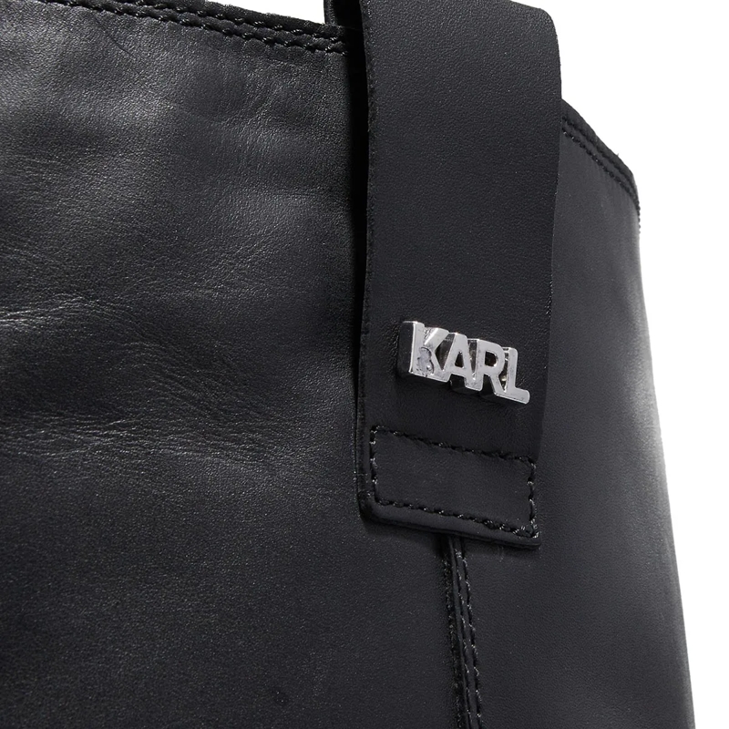 Karl Lagerfeld Overknee-Boots Brooklyn Hi Leg Boot Lined Black Lthr(Image 5)