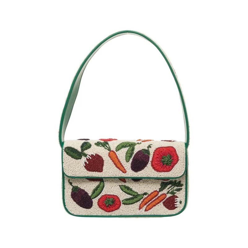 Staud Schultertasche 'Tommy' Shoulder Bag Neutrals