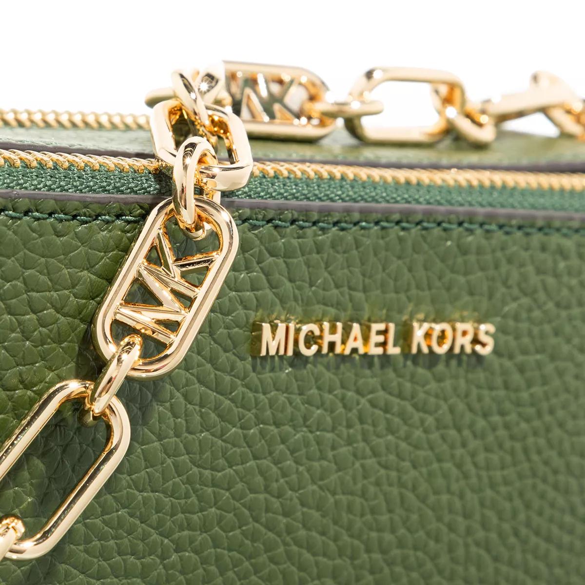 Michael Kors Crossbody bags Jet Small Double Zip Crossbody Bag in groen