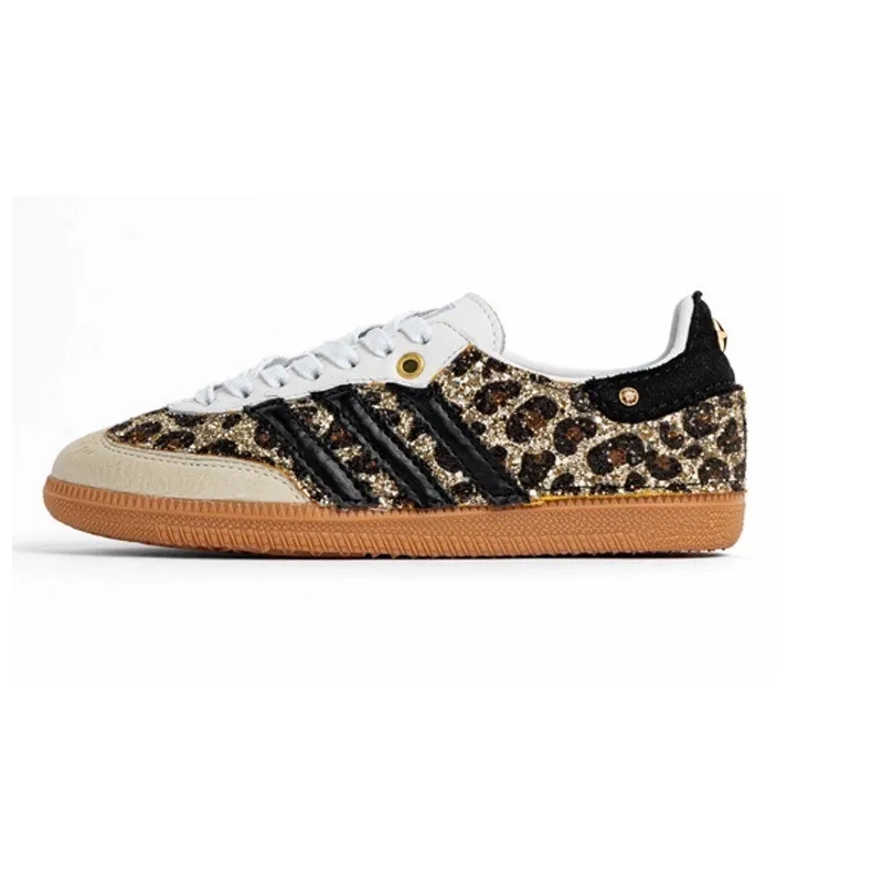 Adidas Sneaker basse Leopard Print Low-Top Sneakers Brown