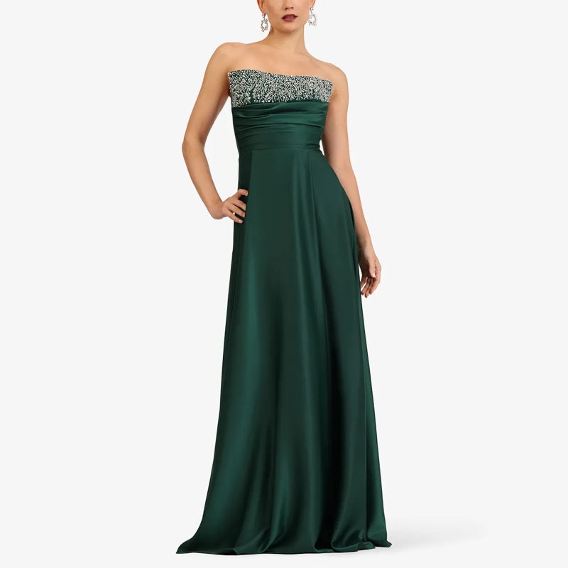 Kraimod Abendkleid Abendkleid dunkel-grün(Image 3)