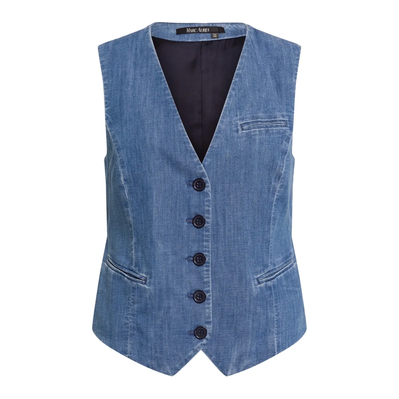 Marc Aurel Weste Jeansweste blau