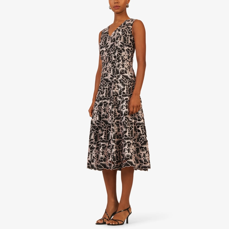 Kraimod Midikleid Cocktailkleid pink (Image 3)