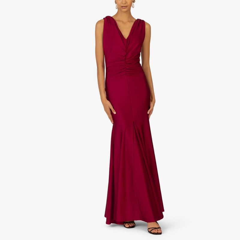 Kraimod Maxikleid Kleid bordeaux (Image 3)
