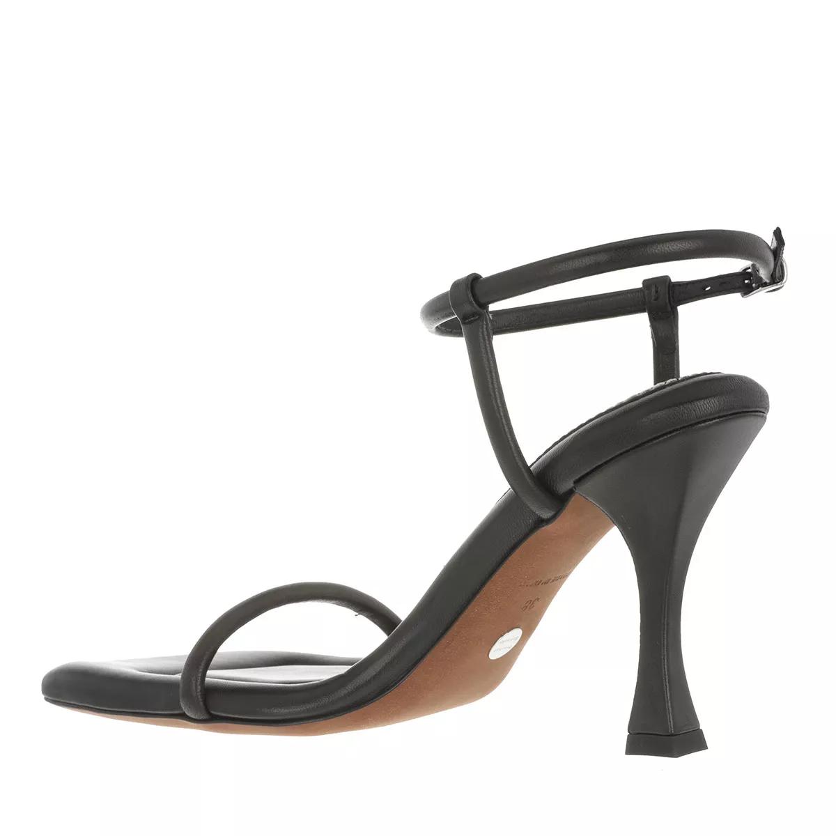 Proenza Schouler Cecil Padded Ankle Strap Sandal Black Sandal