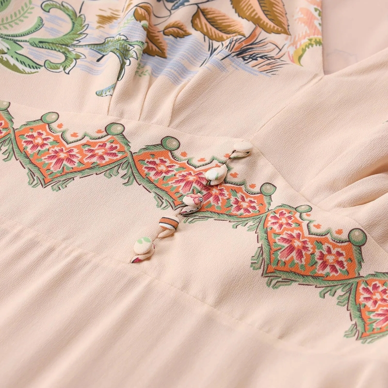 Etro Minikleid Maxikleid mit Muster pink(Image 3)