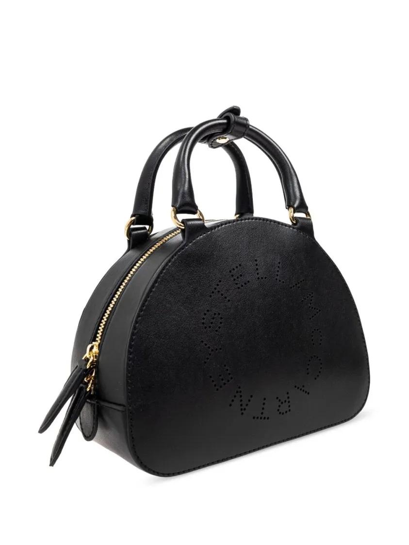 Stella Mccartney Crossbody bags Rounded Silhouette Bag With Gold-Tone Hardware in zwart